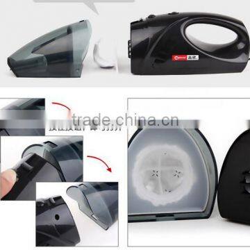 Portable Mini Car Vacuum Cleaner Wet and Dry Vacuum for Car DC12V photo-4