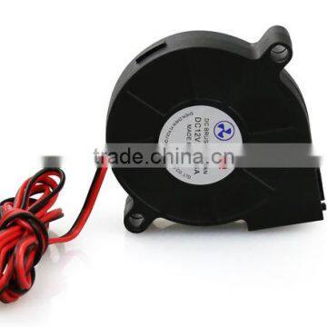 DC 12V 50mm Cooling Fan Blow Radial Hotend / Extruder For RepRap 3D Printer photo-3