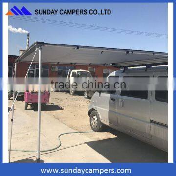 Durable Canvas Car Awning Fabric Waterproof Awning Track for Campers