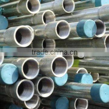 threaded galvanized steel tube