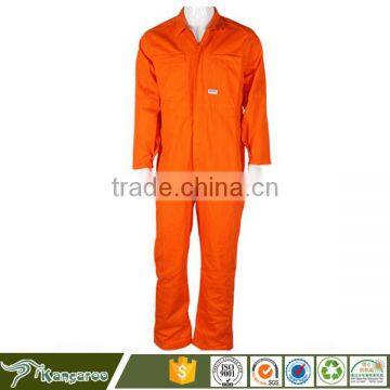 Custom Cotton Fabric Safety Work Overall Suit