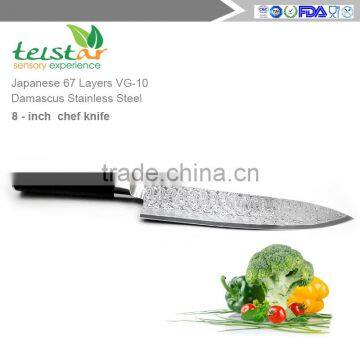 2017High Quality Japanese VG10 Damascus 8 Inch Chef Knife With Micarta Handle photo-3
