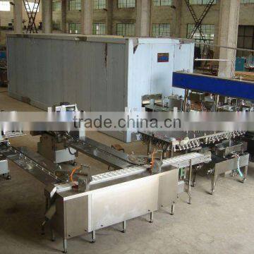 Ice cream extrusion and hardening machine (magnum, wall's ,Unilever factory use our machine)