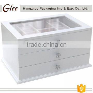Graceful Trendy Popular, New Style Custom Polished Unfinished Wooden Jewelry Box Wholesale photo-2