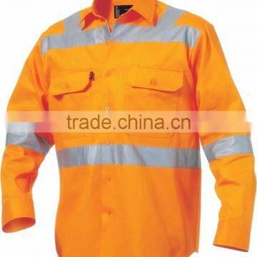 New Long Sleeve Reflective Tape Workwear Uniform