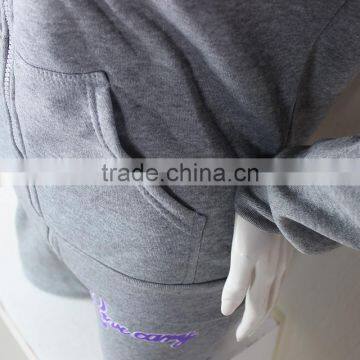 New Design Women Custom Casual Sports Wear Custom Embroidered Trakcsuit photo-5