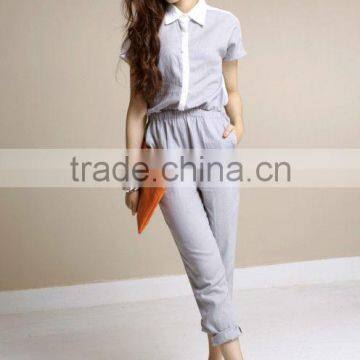 ladies fashion delicate and elegant summer office lady jumpersuit