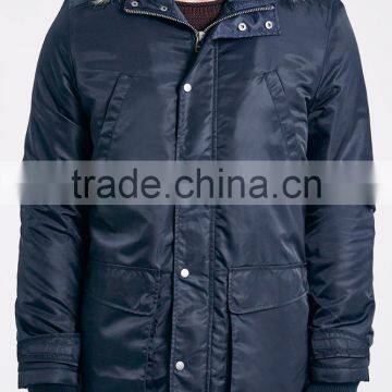 Hot New Style Cotton-padded Mens Winter Coat Parka Jacket With Fur Collar photo-3