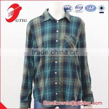 Yarn Dye Plaid Shirts