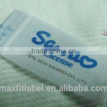 2017 customized factory price clothes brand woven label