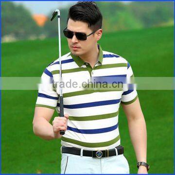 golf shirt most popular items flat knit stripe t-shirt