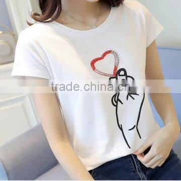 Fresh Unisex Round Neck Plain T-shirts With Printing for Boy and Girl photo-3