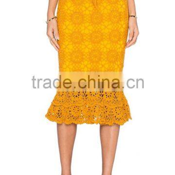 elegant design lady new-model sexy fishtail skirt made in china