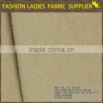 Hot Sales Ladies Fashion Fabric Cotton Polyester Spandex Jacquard Fabric Price per Meter photo-3