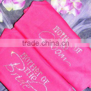 Wholesale Wedding Party Rhinestone Bride Designs Tank Top Cotton Slim Tank Top Wholesaler photo-3