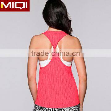 China Manufacturer Wholesale Second skin no underwire fashionable gym tank top