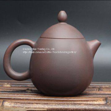 Pot China Pure Hand Engraving Dragon Egg Nixing Pottery Tea Pots Tea Set photo-2