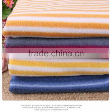 Polyester Printed Fleece Fabric Plaid Polar Fleece
