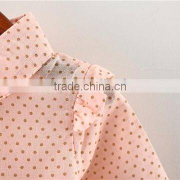 Boutique Princess Clothes Set Spring Baby Long Sleeve Shirt Gray Skirt Children Girl Wear 2017 photo-5