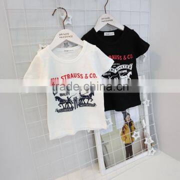Factory Direct Wholesale Children Clothing Cartoon Boy All-match T-shirt Printing Casual Cotton T-shirt photo-3