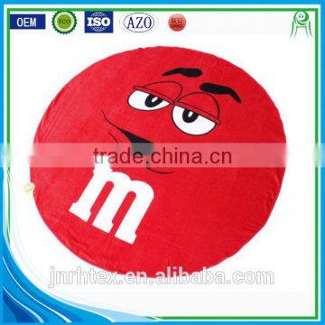 High Quality Printing 100% Cotton Towel Beach Round photo-4
