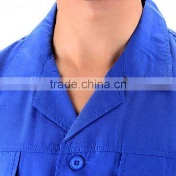 Custom Blue Common Style Professional Work Clothes Construction Work Wear Wholesale photo-4