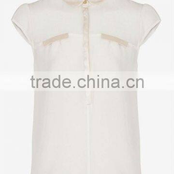 Ladies Cap Sleeve Blouse Top