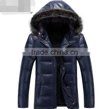 Fashionable and warm winter wadded jacket for man high quality man's down jacket