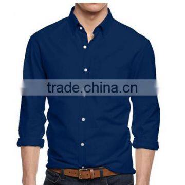 Plain Design Extra Soft New Style Slim Fit Mens Casual Dress Shirt photo-3