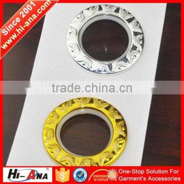 hi-ana curtain1 Direct factory prices Decorative curtain eyelets 50mm