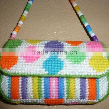 Plastic Canvas Shapes Clutchbag/purse/ Bag photo-4