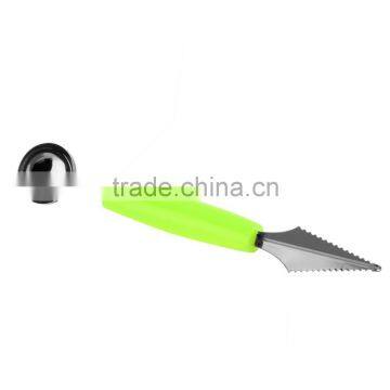 2 in 1 Dual Head Fruit Melon Ice Cream Scoop Spoon Ball Baller Carving Knife photo-3