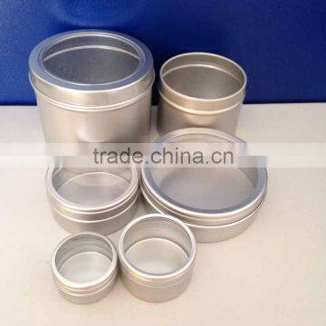 Clear Window Aluminium Jar photo-5
