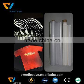 Lemon Silver Grey Color Heat Transfer Printing Vinyl Film Rolls / Reflex Material