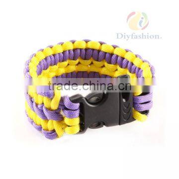 Wholesale Outdoor Survival Bracelet Paracord, Handmade Bracelet For Men Women PC6011-6 photo-5