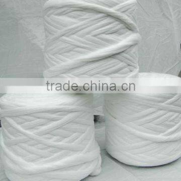 manufatory Raw White 100% Virgin Polyester Tops