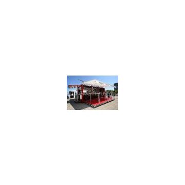 Portable Mobile Shop Made From Modified Container House Red Paint