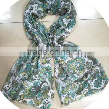 Cheap Fashionable Print Muslim Hijab TR Viscose Scarf