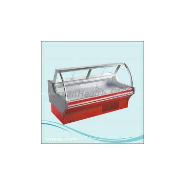 Commercial Glass Door Cooked Food Showcase