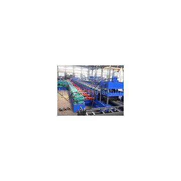 0.3 - 0.8mm Two Free Style Profiles Double Layer Roll Forming Machine High Speed 15m/min