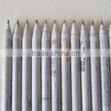 7''12 pcs HB paper pencils in paper tube