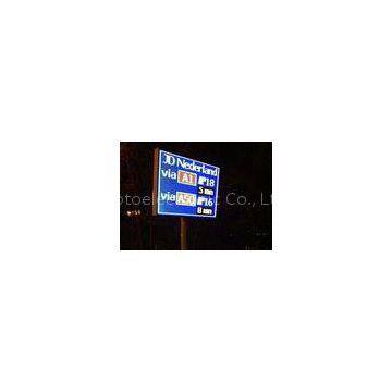 Super Bright Transparent Led Traffic Display , Outdoor Led Display Screen Mobile Traffic Management
