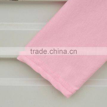 Hot Sale Pure Pink Ruffle Baby Winter Flower Romper Boutique Outfits Long Sleeve Fall Soft Baby Cotton Romper Wholesale photo-5