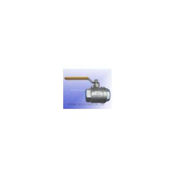 Threaded end ball valves