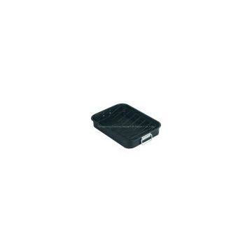 TR-RP15---Roast Baking Pan with Hinge handle and low V shape rack