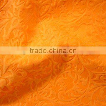 100% polyester changshu plain super soft velour fabric