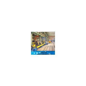 H beam steel welding production line