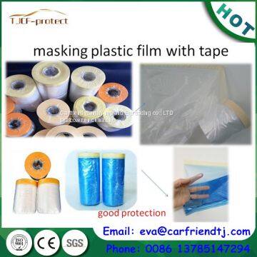 Pre-taped Masking Film
