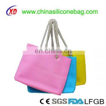 2017 wholesale beach bag women silicone bag