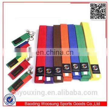 Custom martial arts belts taekwondo belts for sale all colors